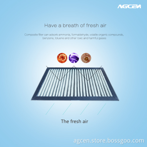 Agcen car air purifier car air cleaner AGS-C01